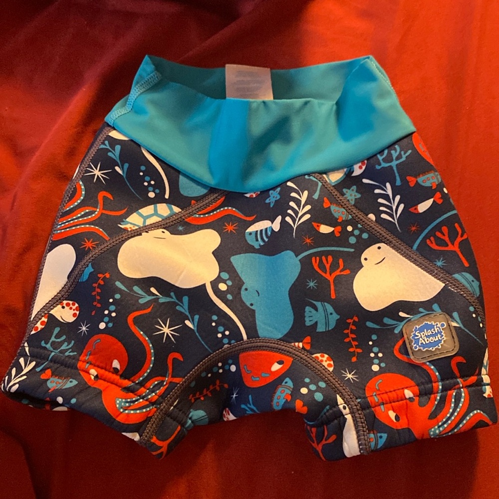 Splash About neoprene swim diaper shell for toddler (size 2-3 years old).